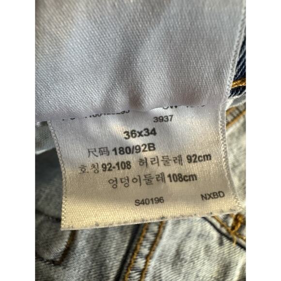 Denizen from Levi’s Men’s 285 Relaxed Fit Denim Jeans 36x34 - Picture 11 of 16